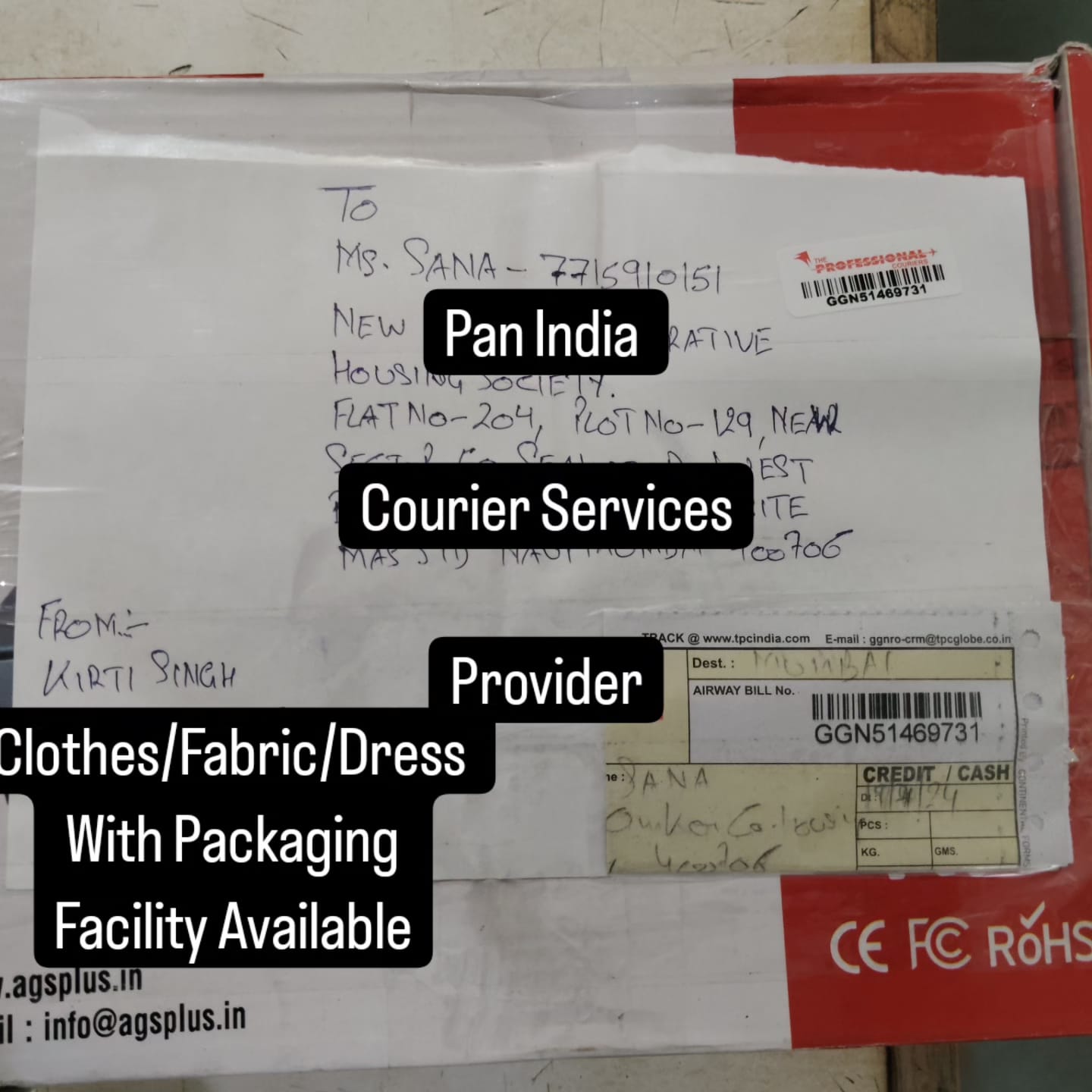 Pan India Courier Service